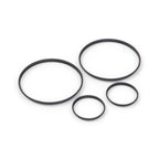 BMW E30 Kombiinstrument-Ringe Set Schwarz