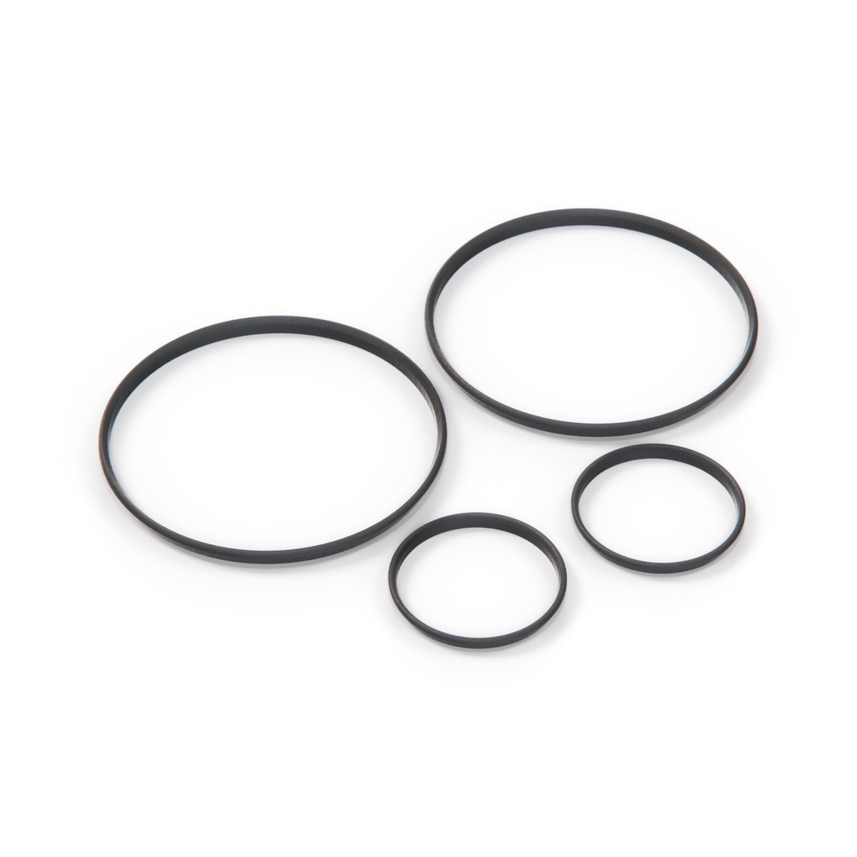 BMW E30 Kombiinstrument-Ringe Set Schwarz