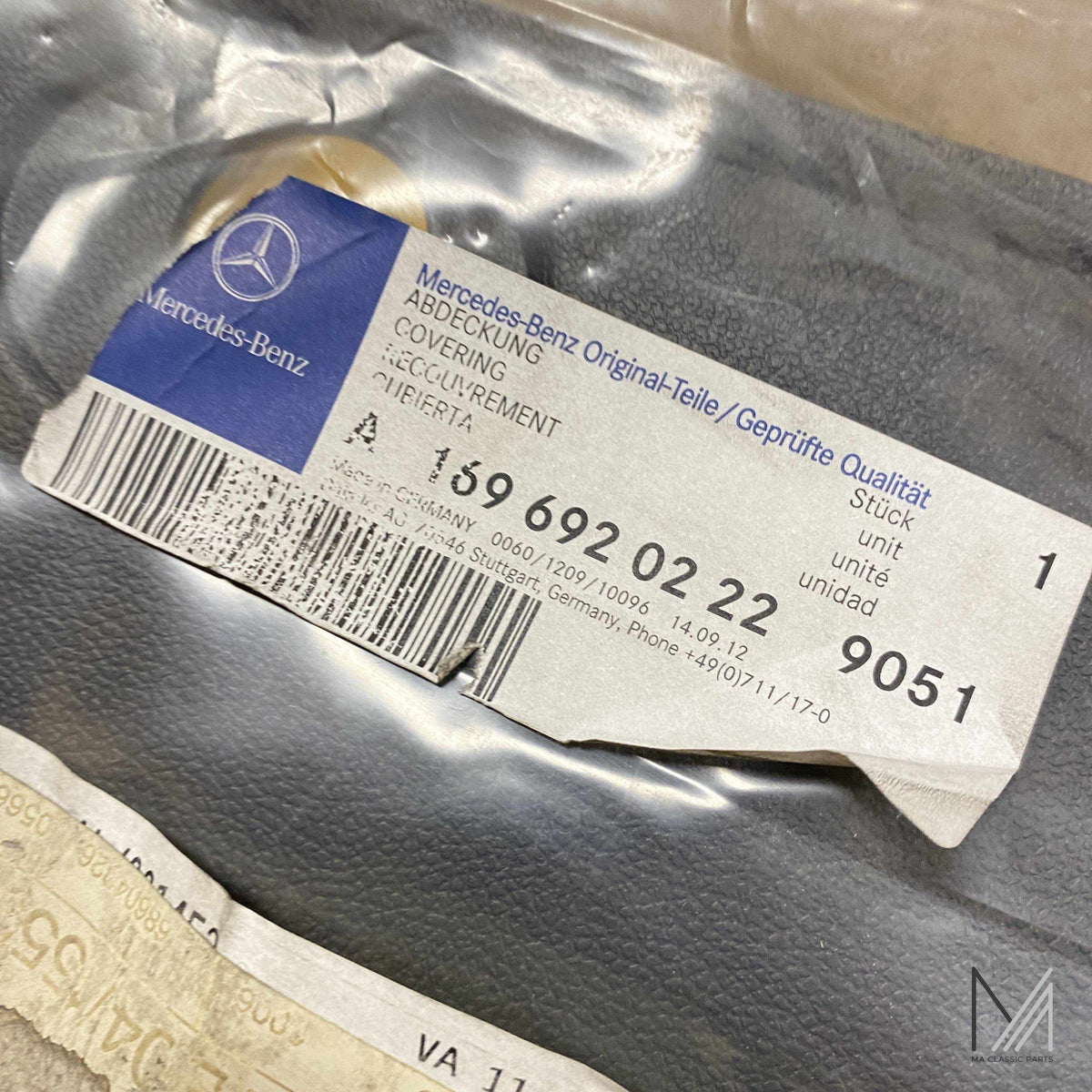 Mercedes-Benz W169 Verkleidung B-Säule NOS – Ansicht 2