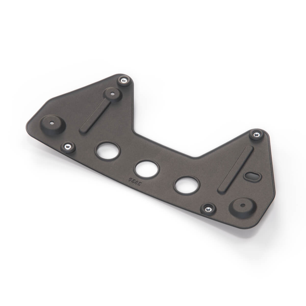 Mercedes-Benz Kennzeichenhalter Stoßstange vorne USA W126 C126 SEC NEU – A1268170211 – Ansicht 3