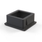 BMW E36 Zentral Verriegelung Knopf Blende Schwarz – Ansicht 3
