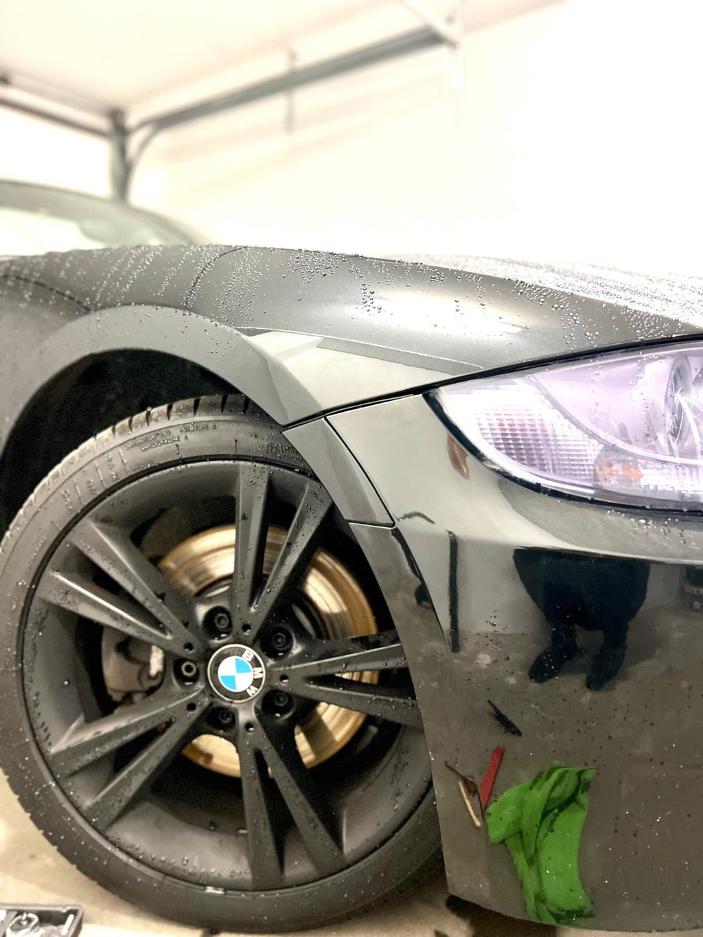 BMW Z4 Seitlich Marker Zierleiste Abdeckung Set von li. u. re. Schwarz Saphir – Ansicht 8