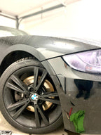 BMW Z4 Seitlich Marker Zierleiste Abdeckung Set von li. u. re. Schwarz Saphir – Ansicht 8