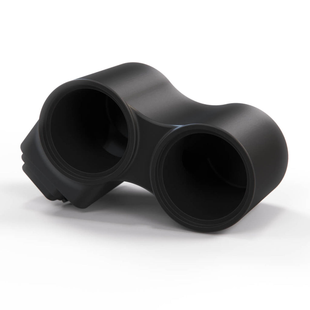 Audi A4 Doppelt 52mm Instrument Halter Entfroster Düse Halterung Schwarz – Ansicht 2