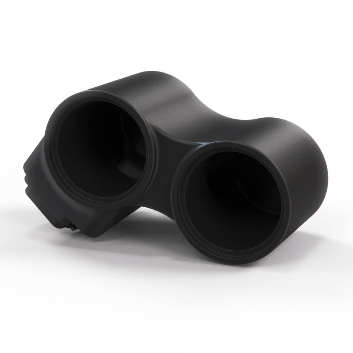 Audi A4 Doppelt 52mm Instrument Halter Entfroster Düse Halterung Schwarz – Ansicht 2