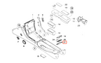 BMW Z3 Coupé hinten Mittel Konsole Rahmen Zierleiste – Ansicht 3