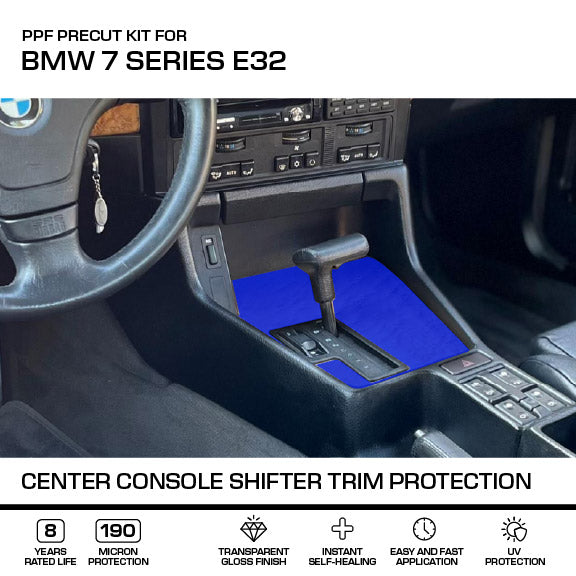 BMW 7er Schutzfolie Schaltkulisse Mittelkonsole E32 NEU