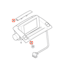 BMW Z4 CID Display oberer Rahmen E85 E86 NEU – Ansicht 4