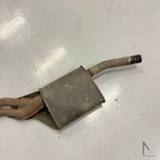 Auspuff Doppelrohr mit Schalldämpfer gebraucht – Mercedes Oldtimer – Ansicht 2