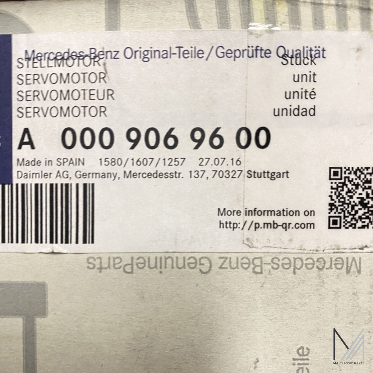 Mercedes-Benz Viano Fensterhebermotor NOS – A0009069600 – Ansicht 2
