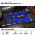 Mercedes-Benz SEC Mittelkonsole 8 Ausführung - PPF Lackschutzfolie W126 C126 – A1266803409