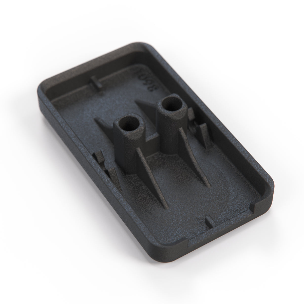 Porsche 924 944 elektrischer Fensterheberschalter Schwarz – Ansicht 3