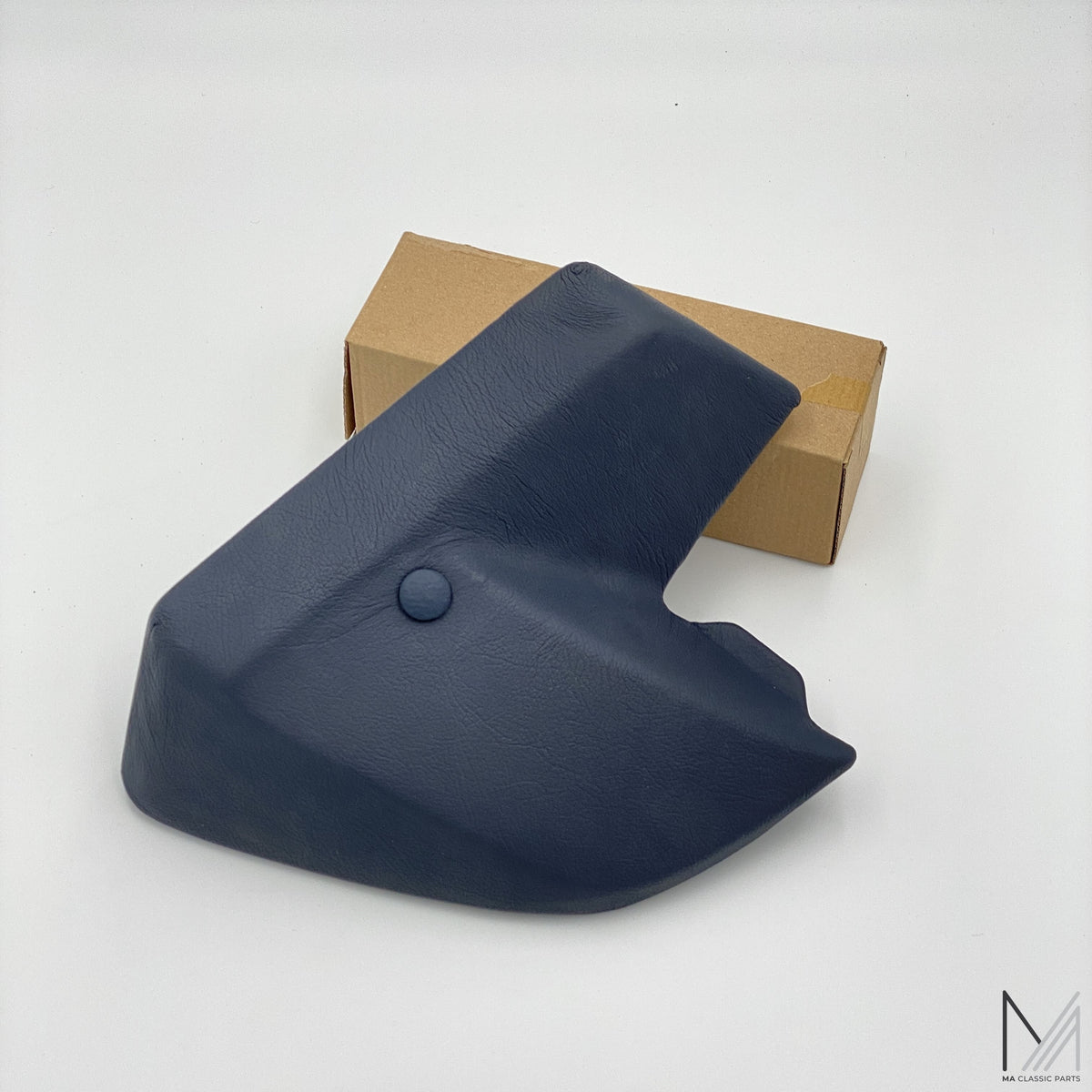 Telefonkonsole Mercedes Benz W201 Leder Blau NOS