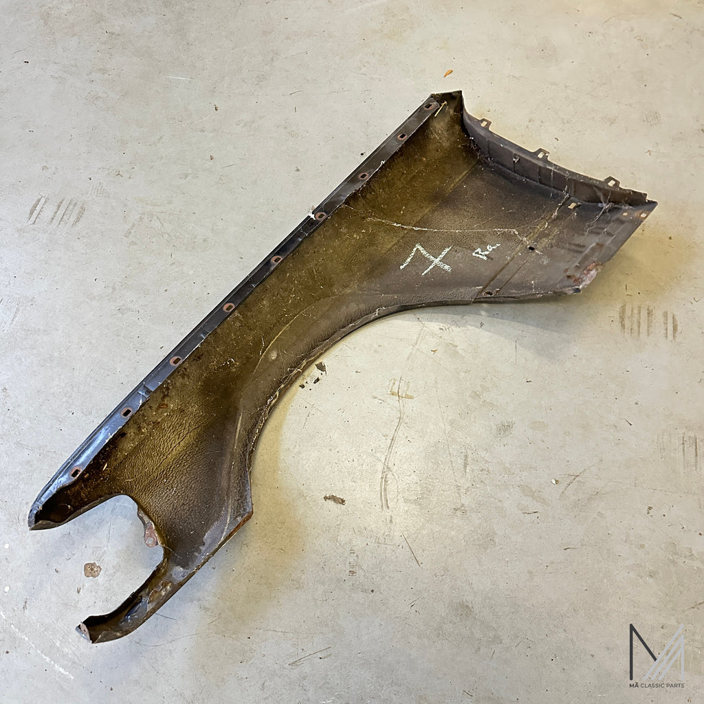 Mercedes-Benz W124 Kotflügel vorne anthrazit gebraucht – Ansicht 3