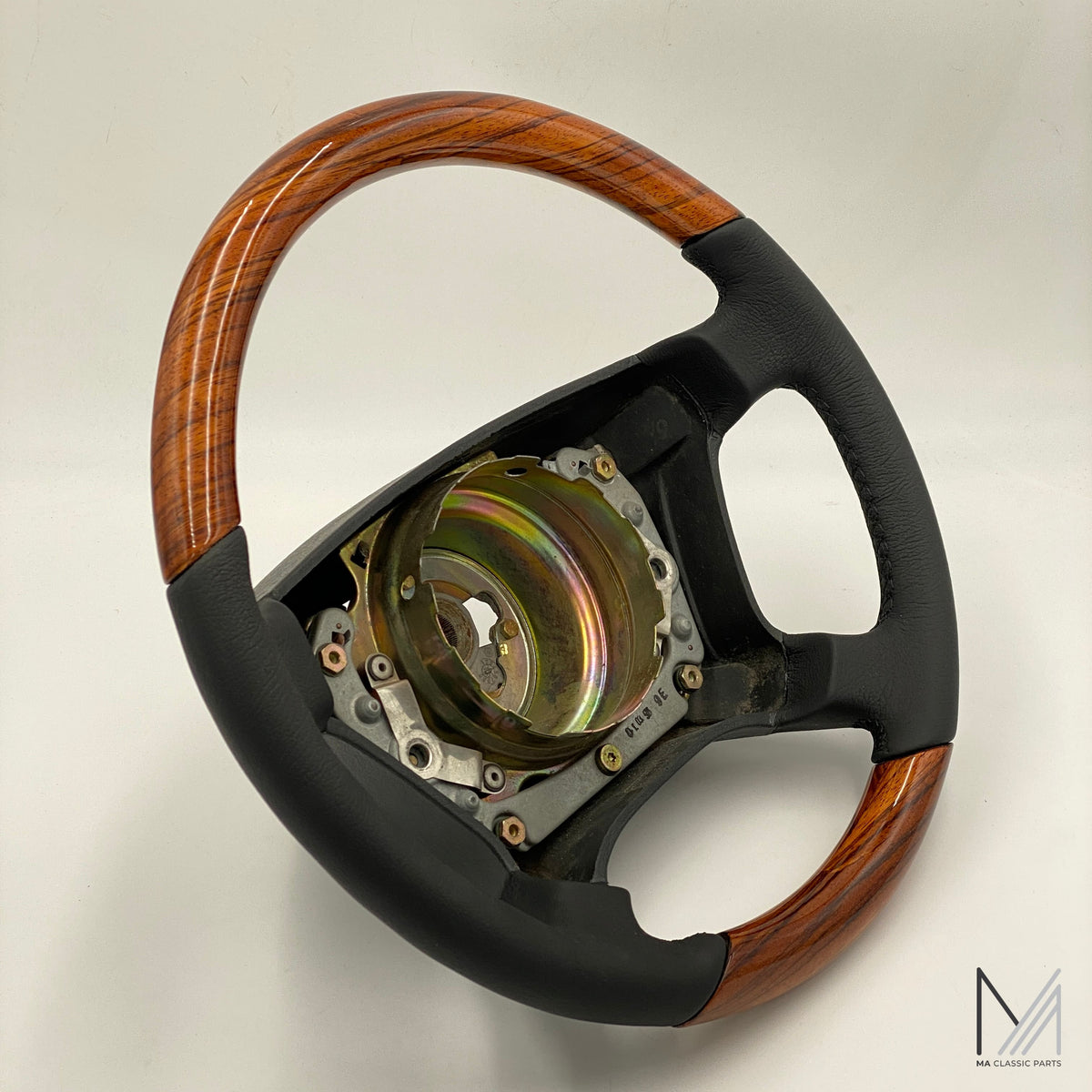Mercedes Benz Lederlenkrad Zebrano W202 R129 W140 W210 – Ansicht 3
