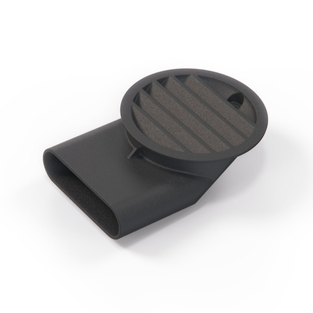 BMW E30 Armaturenbrett seitlich Luft Grill Schwarz