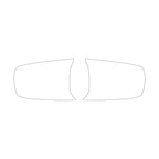 Mercedes-Benz Außenspiegel-Schutzfolie PPF 2er-Satz W126 C126 SEC NEU – Ansicht 2