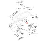 Porsche Boxster Cayman Armaturenbrett-Zierblende Schwarz – Ansicht 4