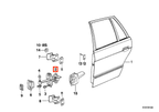 BMW Türfeststeller hinten E32 NEU – Ansicht 2