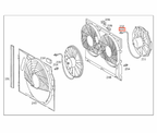 Mercedes-Benz Klimagebläse W124 W126 – A0005008593 – Ansicht 4