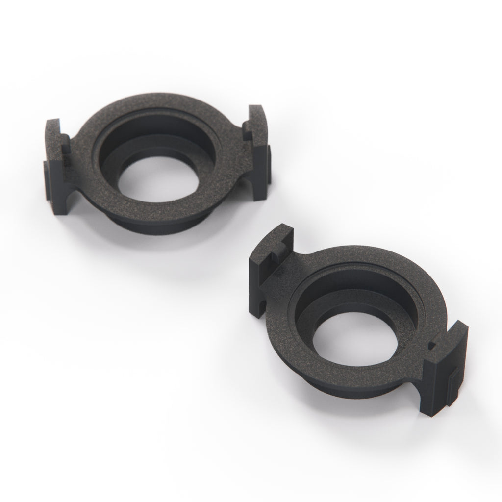 BMW E46 BMW Glas-Xenon Scheinwerfer Adapter Spezial-Set Schwarz