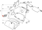 BMW Z4 Lüftungsgitter Seitenwand hinten E85 E86 NEU – Ansicht 4
