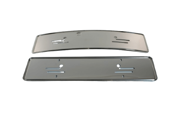 Mercedes-Benz Kennzeichenrahmen 2er-Satz R107 W114 W115 W116 W123 – A1238170378 – Ansicht 2