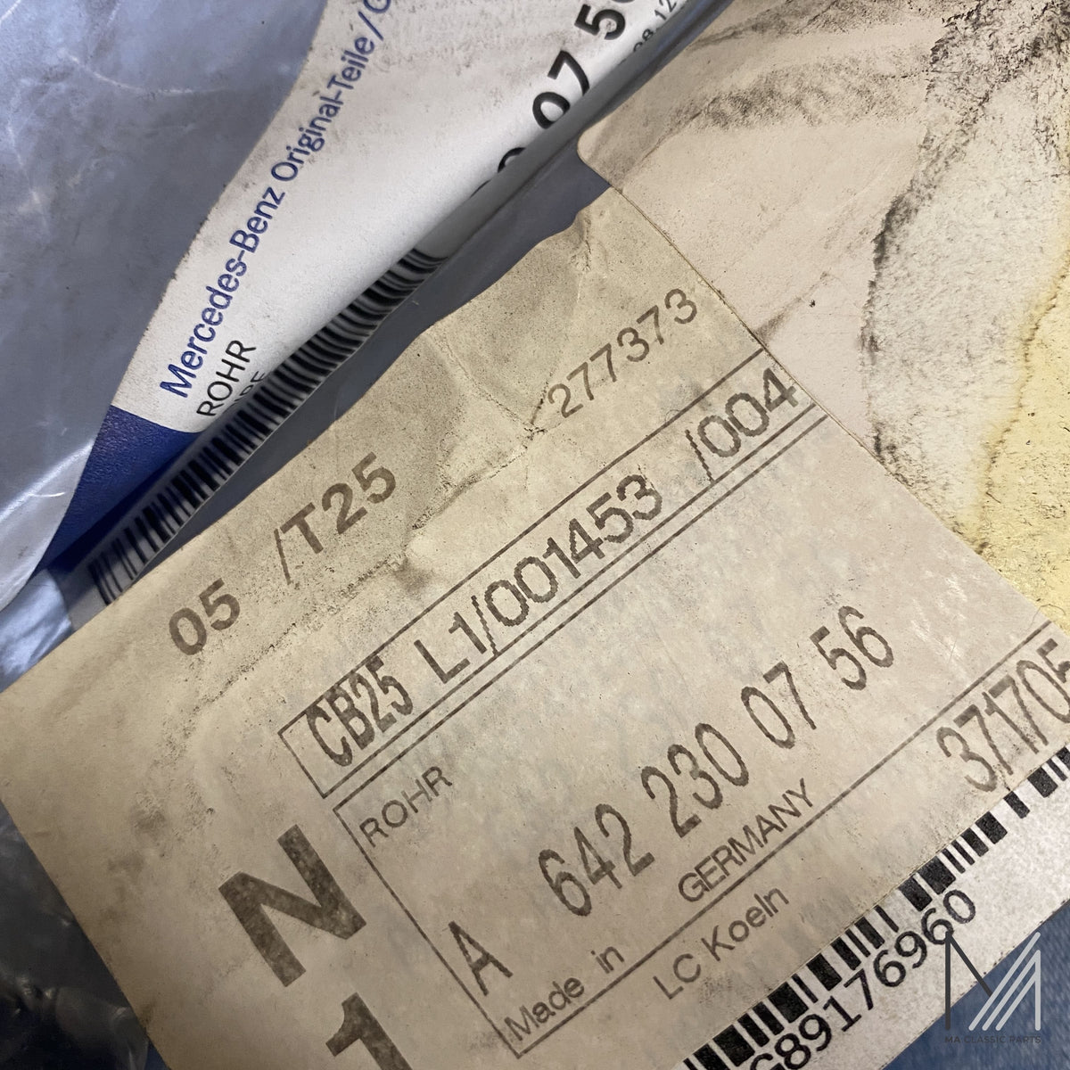 Mercedes-Benz W203 W209 Druckleitung Klimaanlage NOS – A6422300756 – Ansicht 2