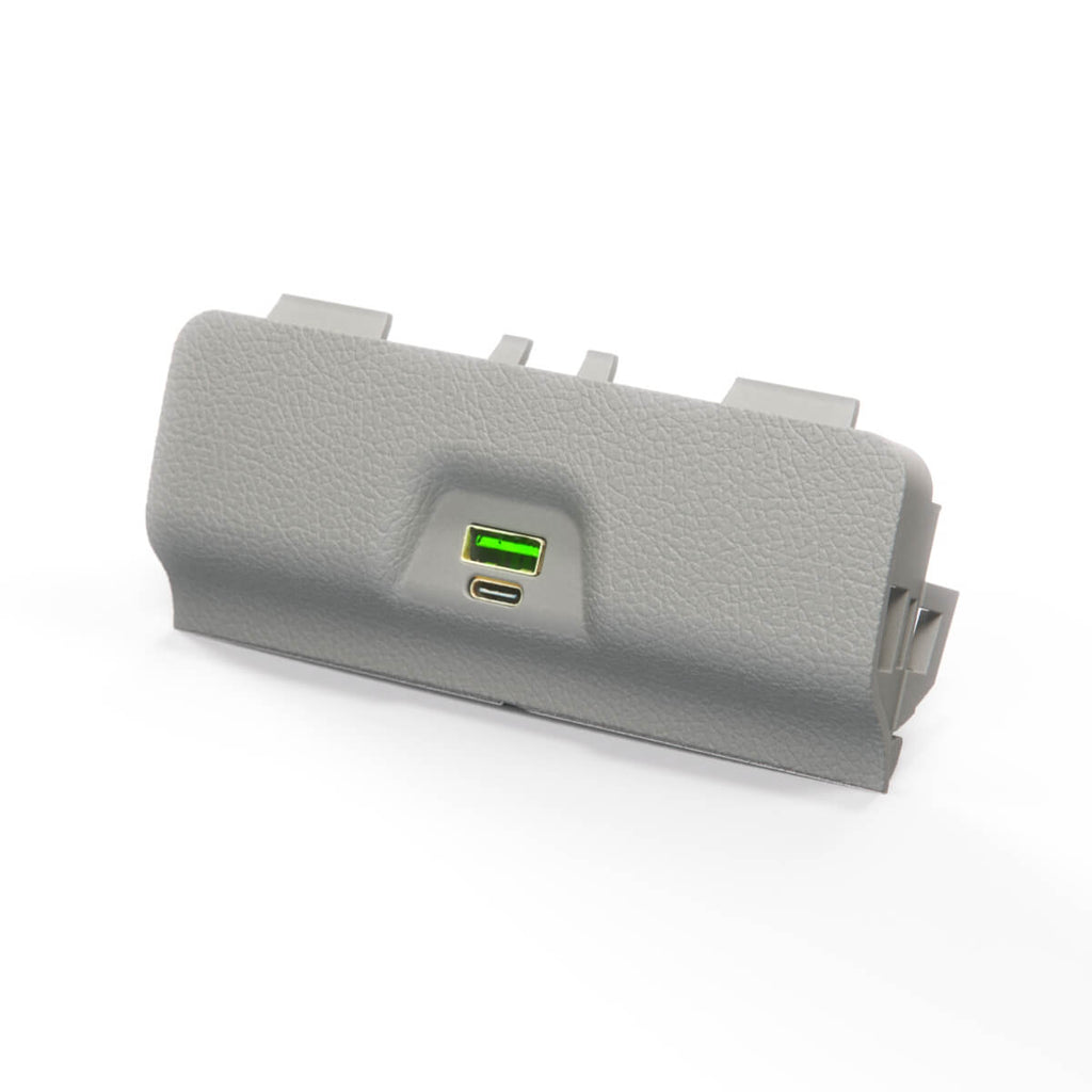 Audi Mittelkonsole hinten Blende mit USB-Ladegerät A4 B6 B7 NEU
