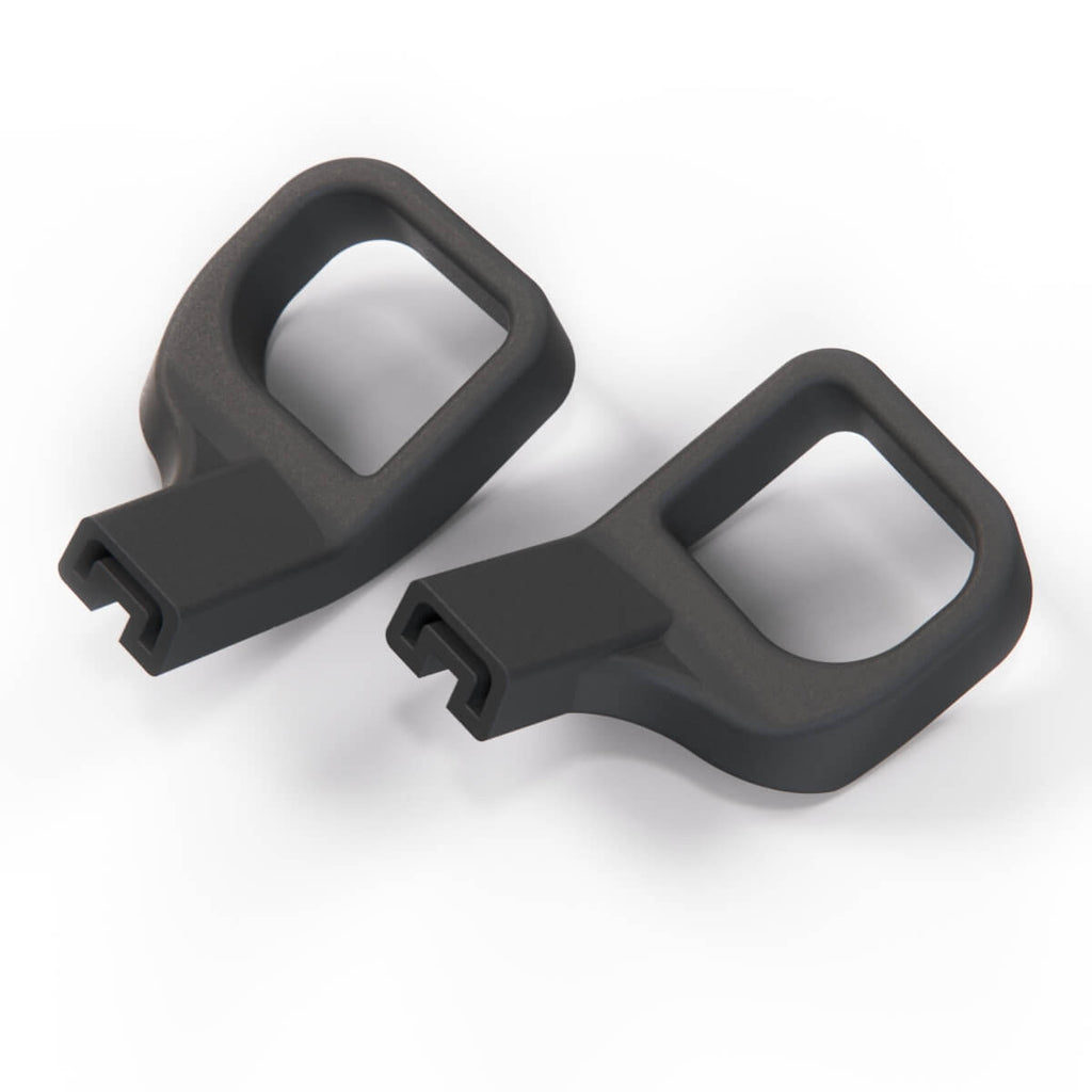 Audi A3 TT Vorne Sitz Verstellung Griff Hebel Set li. u. re. Schwarz – Ansicht 2