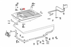 Mercedes-Benz Tankgeberkappe Weiß SLC W107 – A1109870145 – Ansicht 4