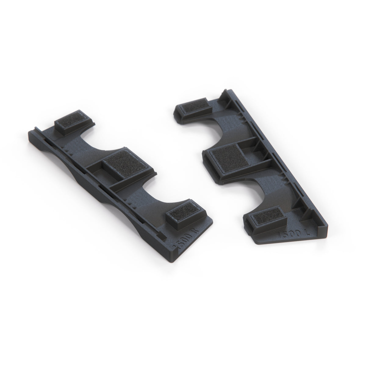 Audi 100/200 A6 100 Becherhalter seitlich Rahmen Set von li. u. re. Schwarz und – Ansicht 3