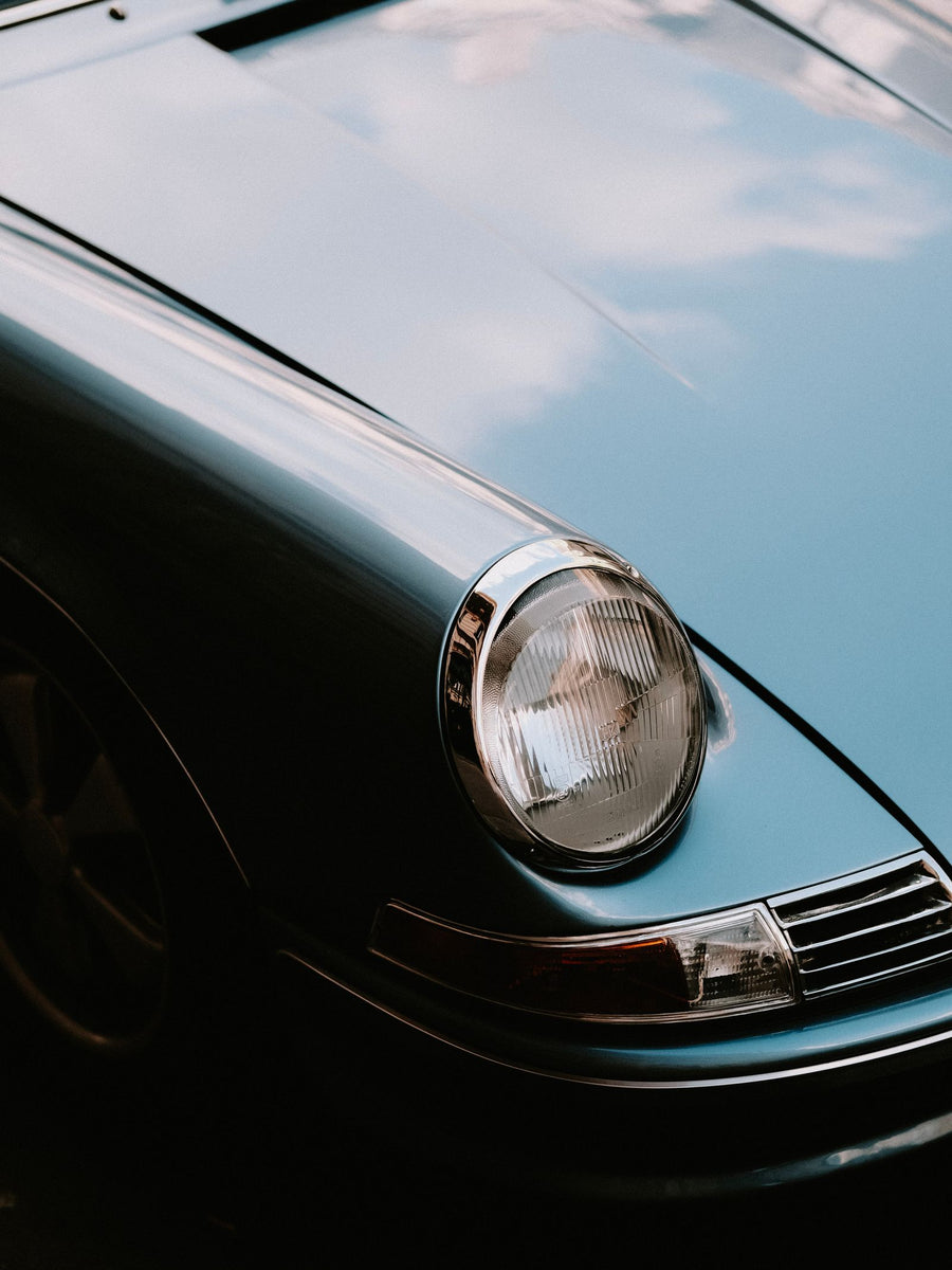 Klassischer Porsche 911 Scheinwerfer